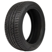 Set(4) 22x9 DF18A Gloss Silver Machined - 6x139.7 +18ET with 285/45r22 Ironman iMove GEN 2 SUV Tires &amp; TPMS