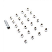 24 Chrome 14x1.5mm Open End Spline Lug KIT