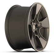 Set(5) 17x8.5 DF02 Satin Bronze - 5x127 +12ET