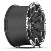 Set(4) 17x9 DF04 Dark Satin Charcoal - 6x135 +12ET