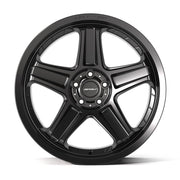 Set(4) 20x9.5 DF07 Satin Black - 5x115 +15ET with 275/40r20 Sailun Atrezzo SVA2 Tires &amp; TPMS