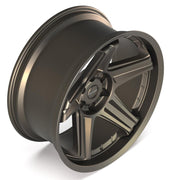 Set(4) 22x10 DF07 Satin Bronze - 6x139.7 -12ET