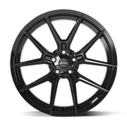 Set(4) 20x9 DF08 Gloss Black - 5x114.3 +35ET with 245/45r20 Sailun Atrezzo SVA2 Tires &amp; TPMS