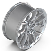 Set(4) 20x9 DF18A Gloss Silver Machined - 6x139.7 +18ET