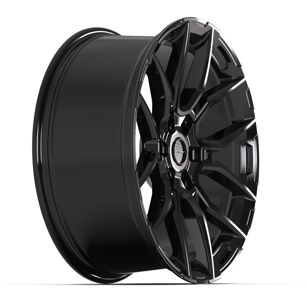 DEFIANT DF18A 22x9 6x139.7 18et Gloss Black Wheel – DEFIANT Wheels