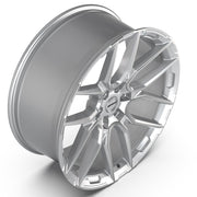 Set(4) 24x10 DF18A Gloss Silver Machined - 6x139.7 +24ET