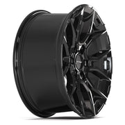 Set(4) 20x9 DF18B Gloss Black - 6x139.7 +18ET