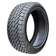 Set(4) 20x9 DF03 Gloss Black - 6x139.7 -12ET with 275/55r20 TBB TS-37 AT Tires &amp; TPMS